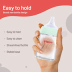 Glass Nursing Bottle with Softlatch Nipple 160ml