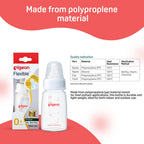 Peristaltic Nursing Bottle Rpp 120ml (White) Nipple S