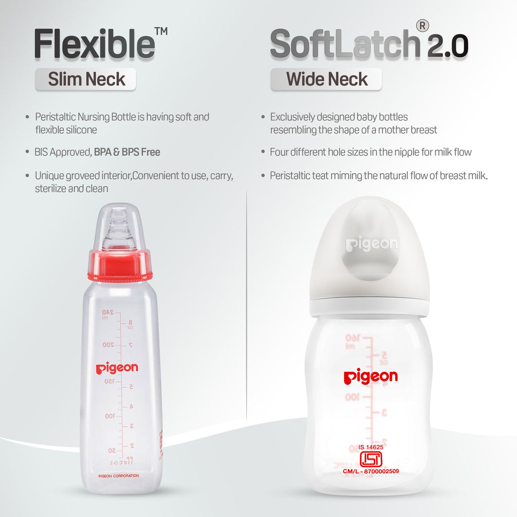 Pigeon Softlatch 2.0 pp nursing bottle 160ml standard