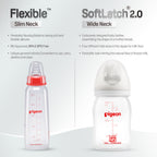 Pigeon Softlatch 2.0 pp nursing bottle 160ml standard