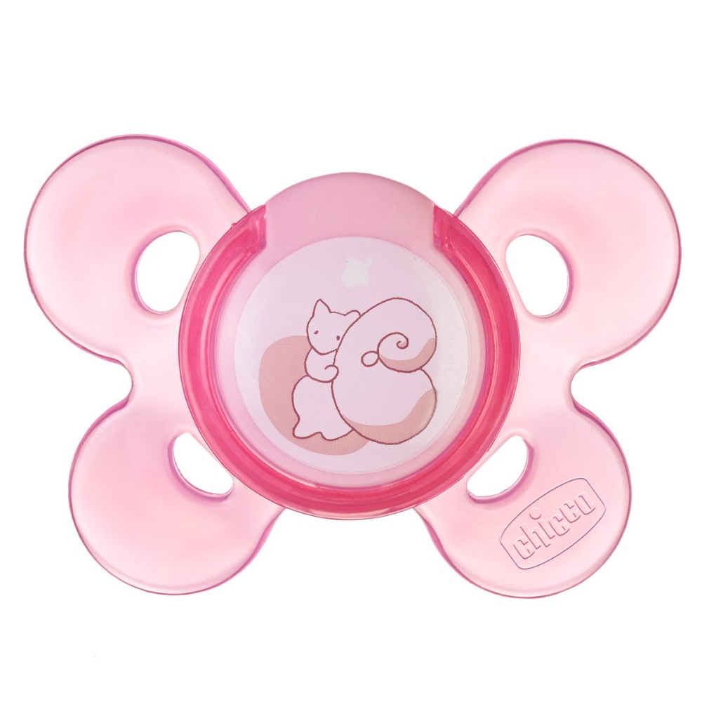 Chicco Soother Physio Comfort Pink Sil (2 - 6 months) 1Pc