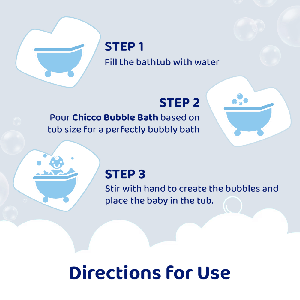 Chicco Baby Moments Bubble Bath 300ml