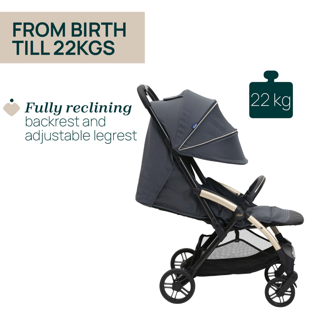 Chicco Goody Xplus Stroller - Dark Shadow