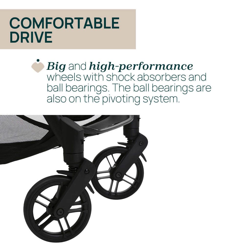 Chicco Goody Xplus Stroller - Black