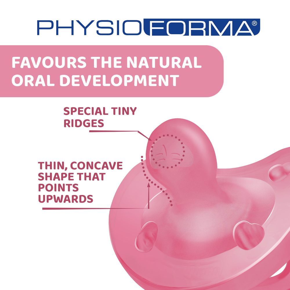 Chicco Soother Physio Soft Pink (16 - 36 months) 1Pc