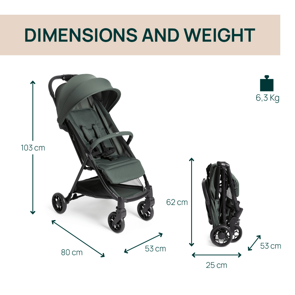 Chicco Urbino Stroller - Evergreen