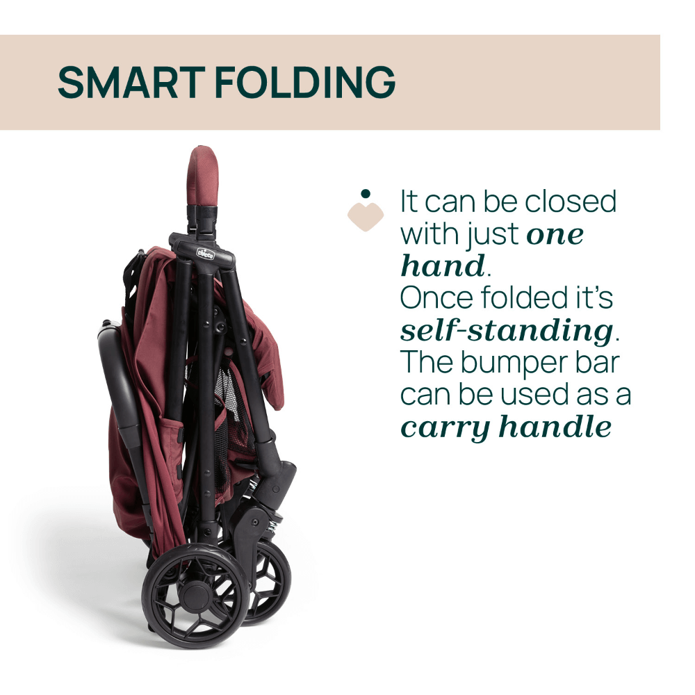 Chicco Urbino Stroller - Ruby