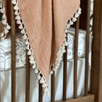 Crane Baby Crib Sheet - Ezra Woodland