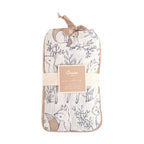 Crane Baby Muslin Swaddle Set of 2 - Ezra Animal & Copper Dash