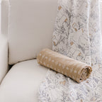 Crane Baby Muslin Swaddle Set of 2 - Ezra Animal & Copper Dash