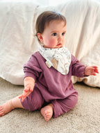 Crane Baby Bandana Bib Set - Ezra Animal