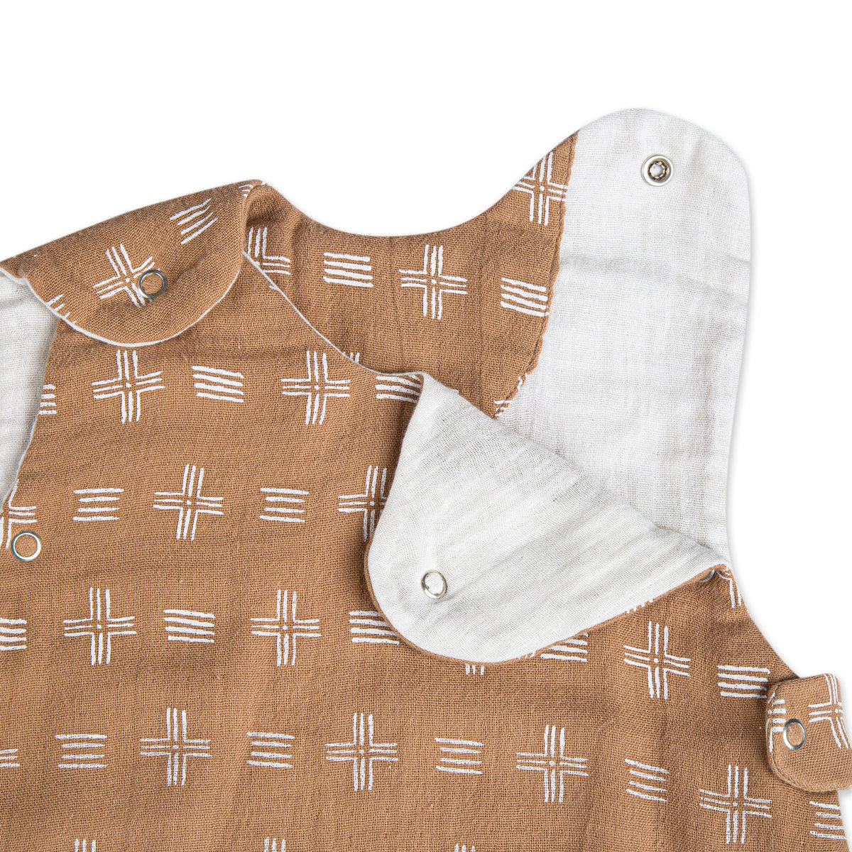 Crane Baby Sleeping Bag - Ezra Copper Dash (Muslin 0-9mo.)