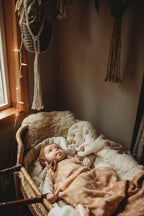 Crane Baby Sleeping Bag - Ezra Copper Dash (Muslin 0-9mo.)