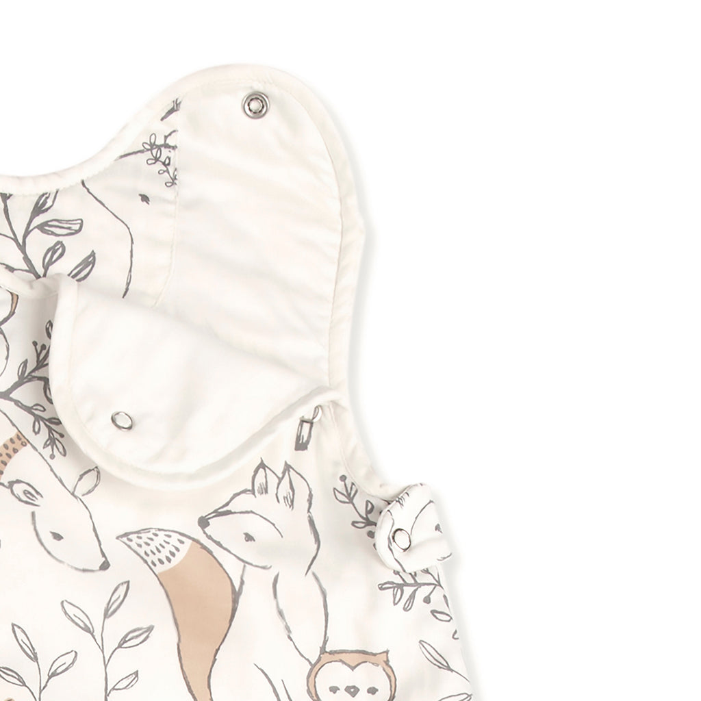 Crane Baby Sleeping Bag - Ezra Animal (Cotton Sateen 0-9mo.)