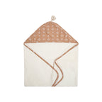 Crane Baby Hooded Towel - Ezra Copper Dash