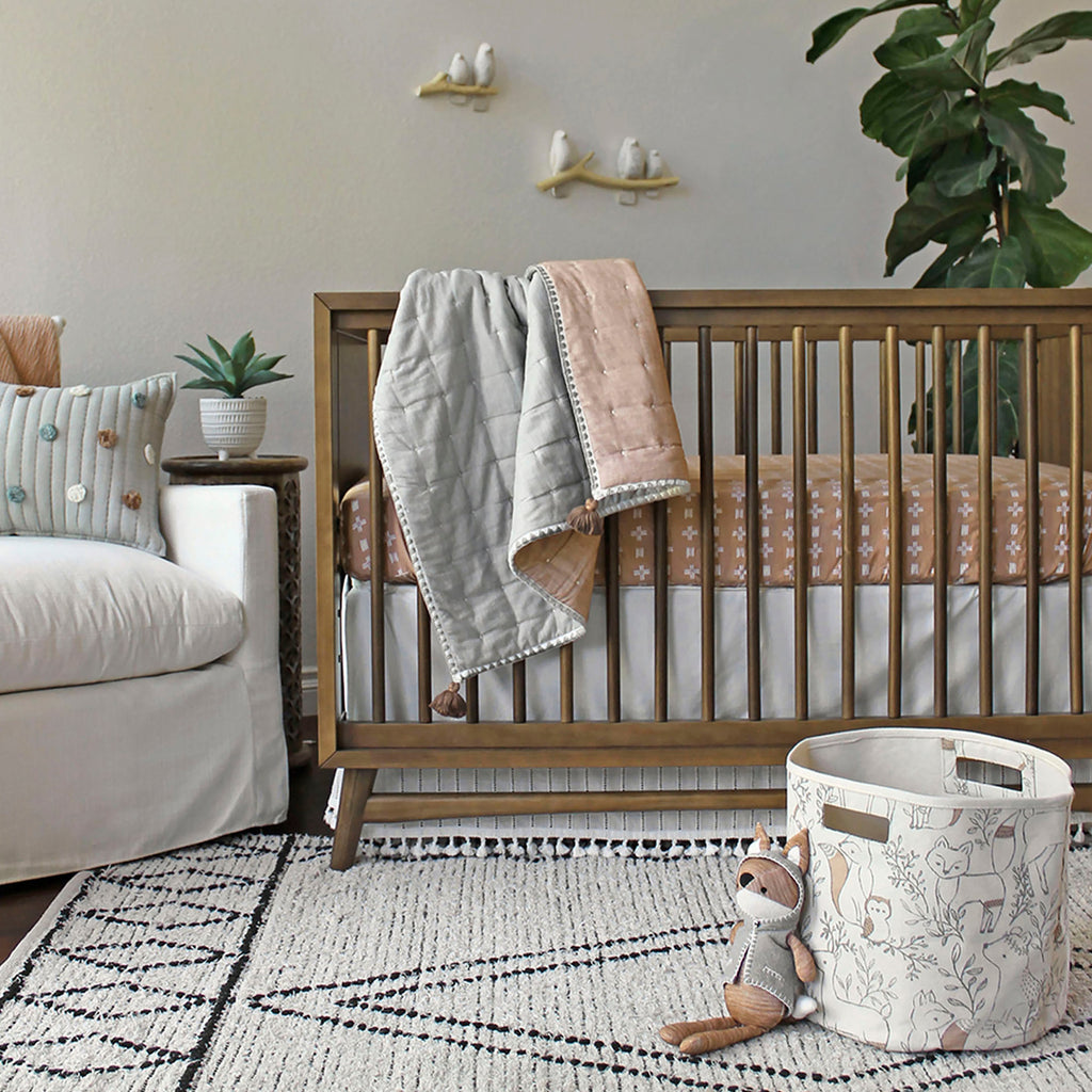 Crane Baby Storage Bin - Ezra Animal