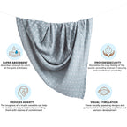 Crane Baby Single Swaddle Wrap - Ezra River Dash