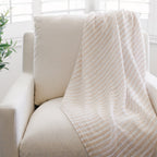 Crane Baby Single Swaddle Wrap - Ezra Herringbone