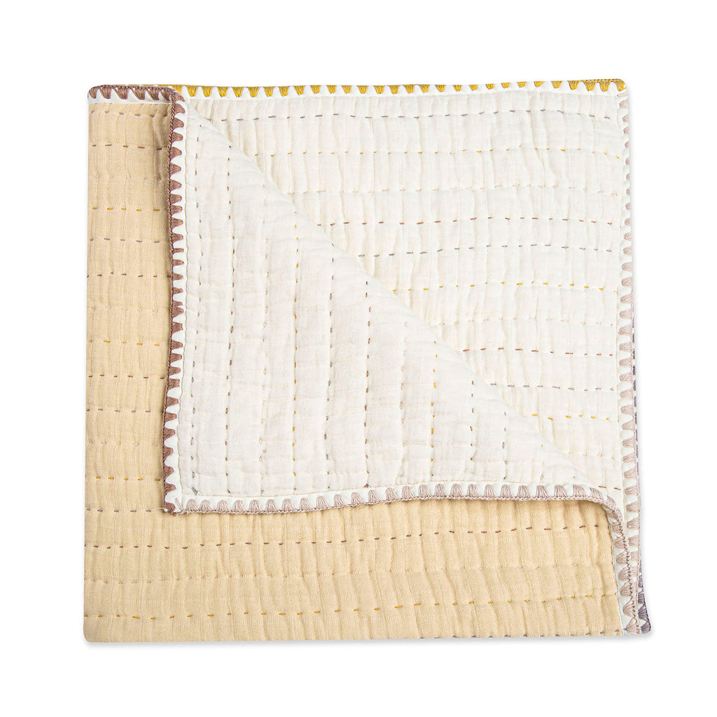 Crane Baby Quilted Blanket - Kendi