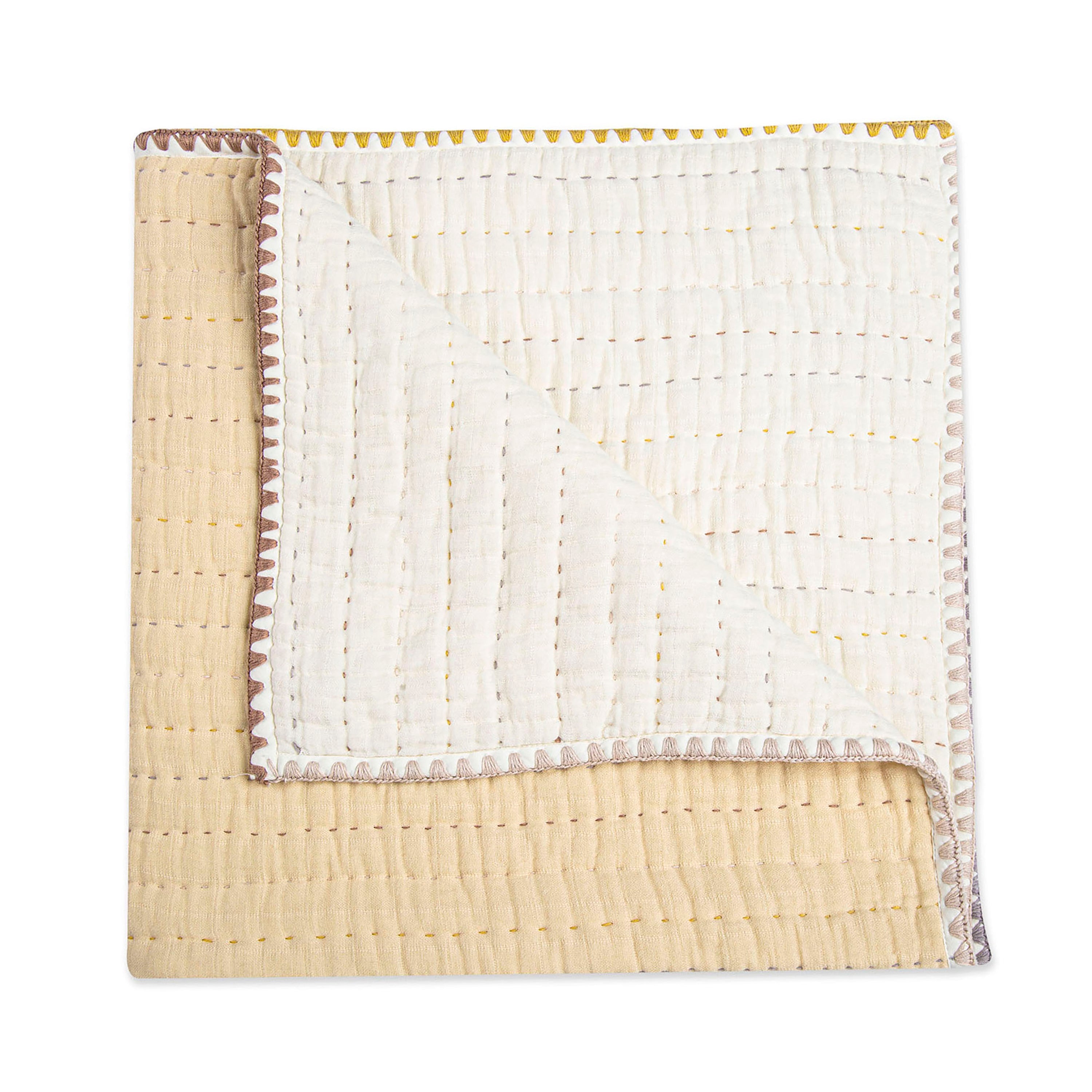 Crane Baby Quilted Blanket - Kendi