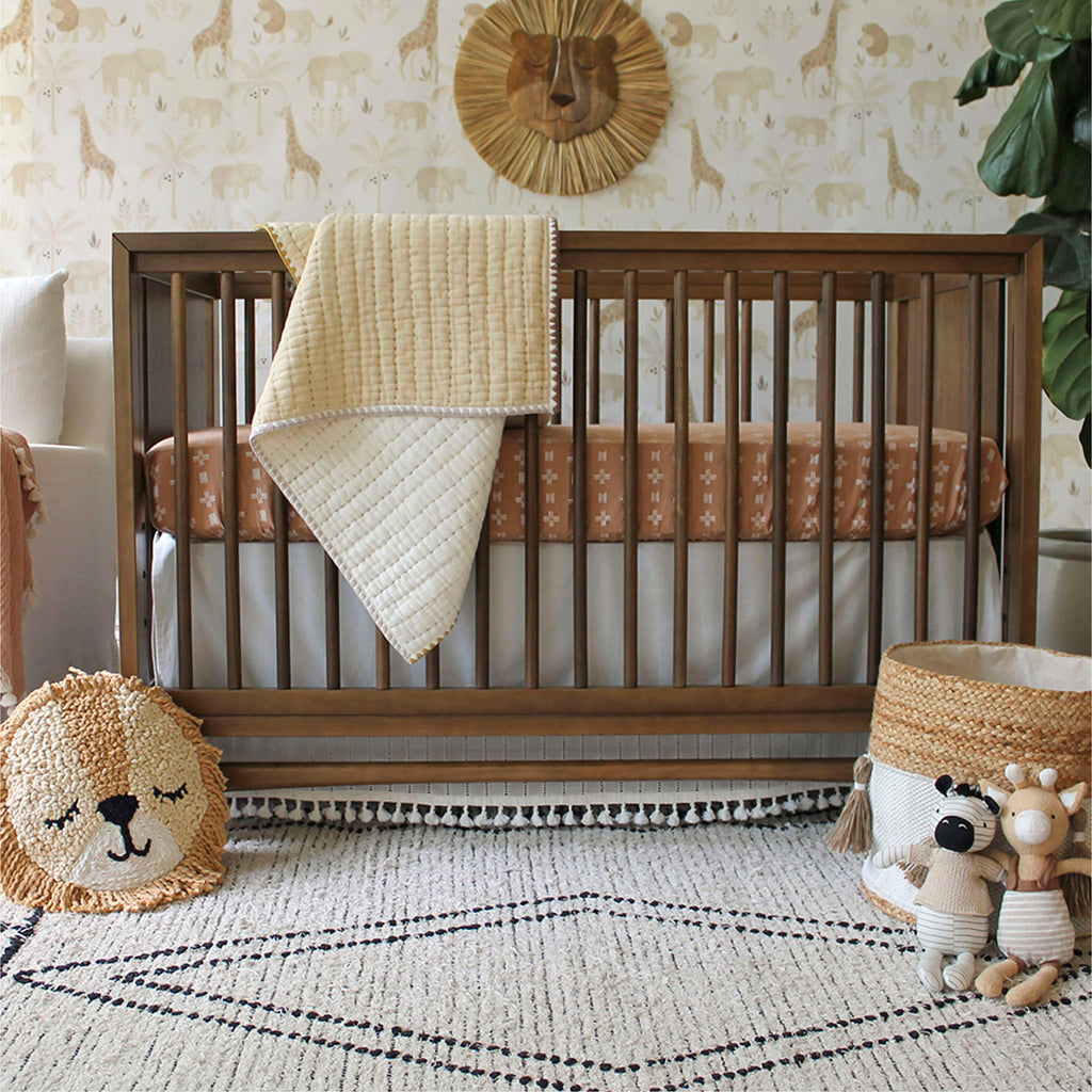 Crane Baby Quilted Blanket - Kendi