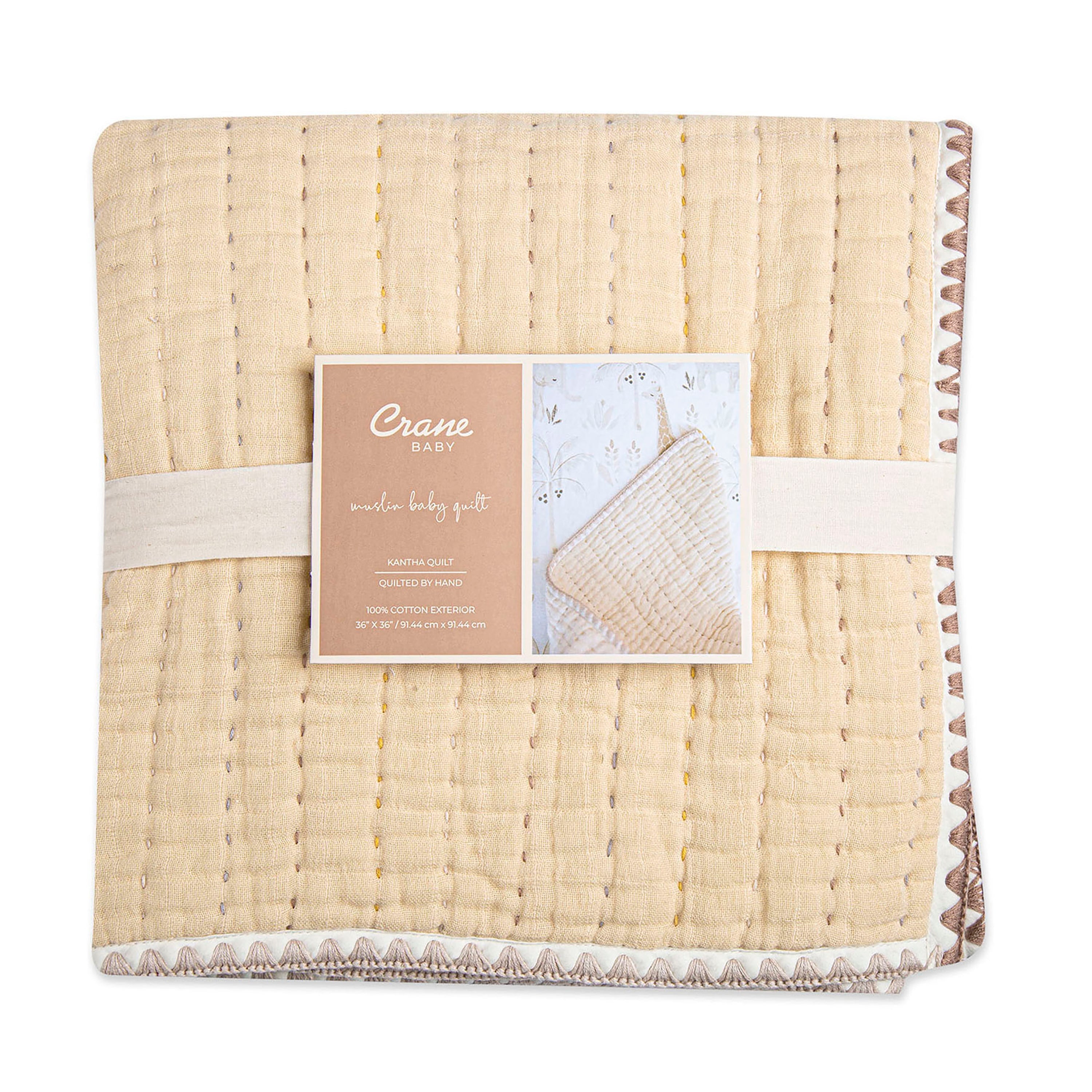 Crane Baby Quilted Blanket - Kendi