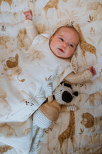 Crane Baby Sleeping Bag - Kendi Safari (Cotton Sateen 0-9mo.)