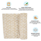 Crane Baby Single Swaddle Wrap - Kendi Diamond