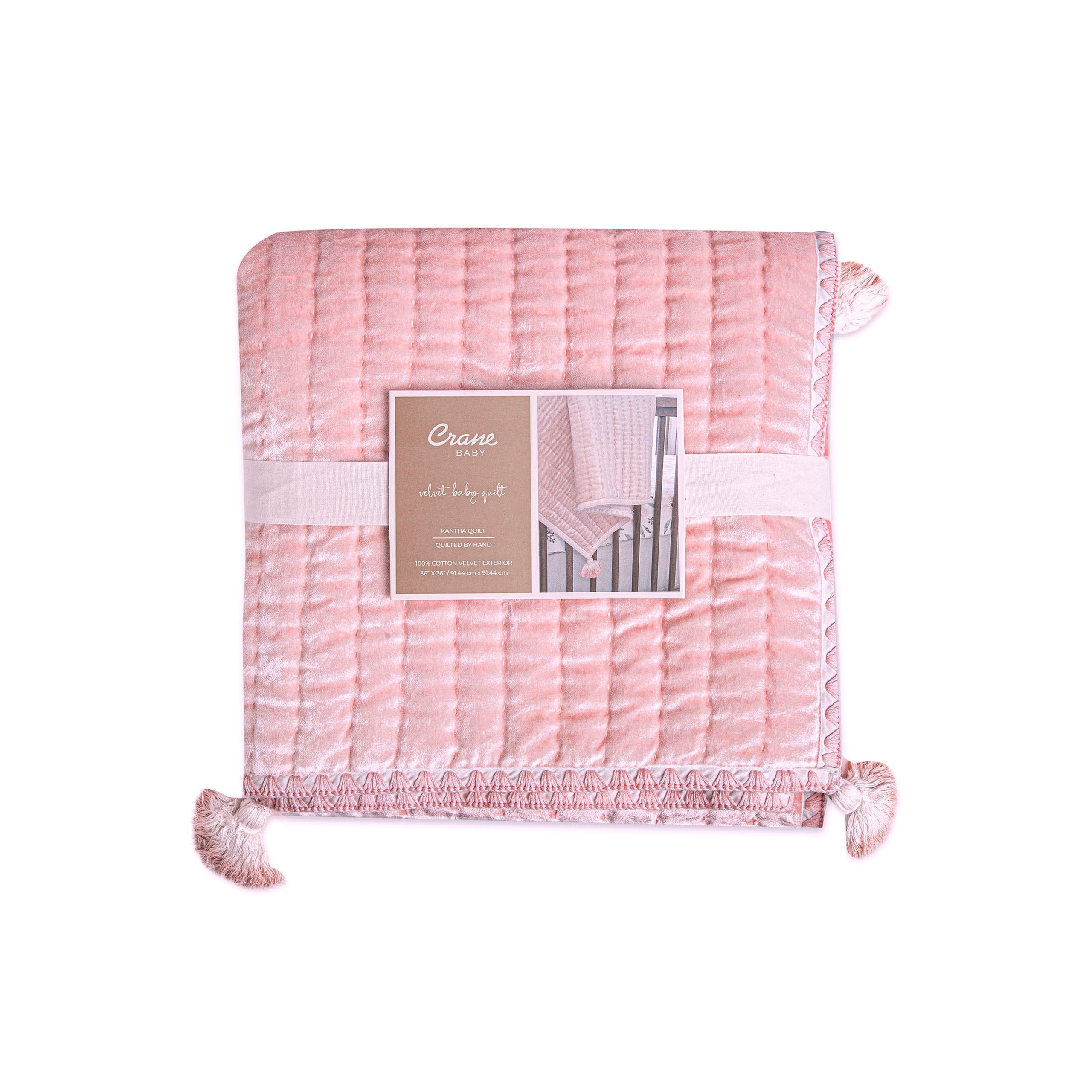 Crane Baby Quilted Blanket - Parker