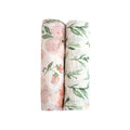 Crane Baby Muslin Swaddle Set of 2 - Parker Floral