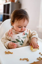 Crane Baby Bandana Bib Set - Parker Floral