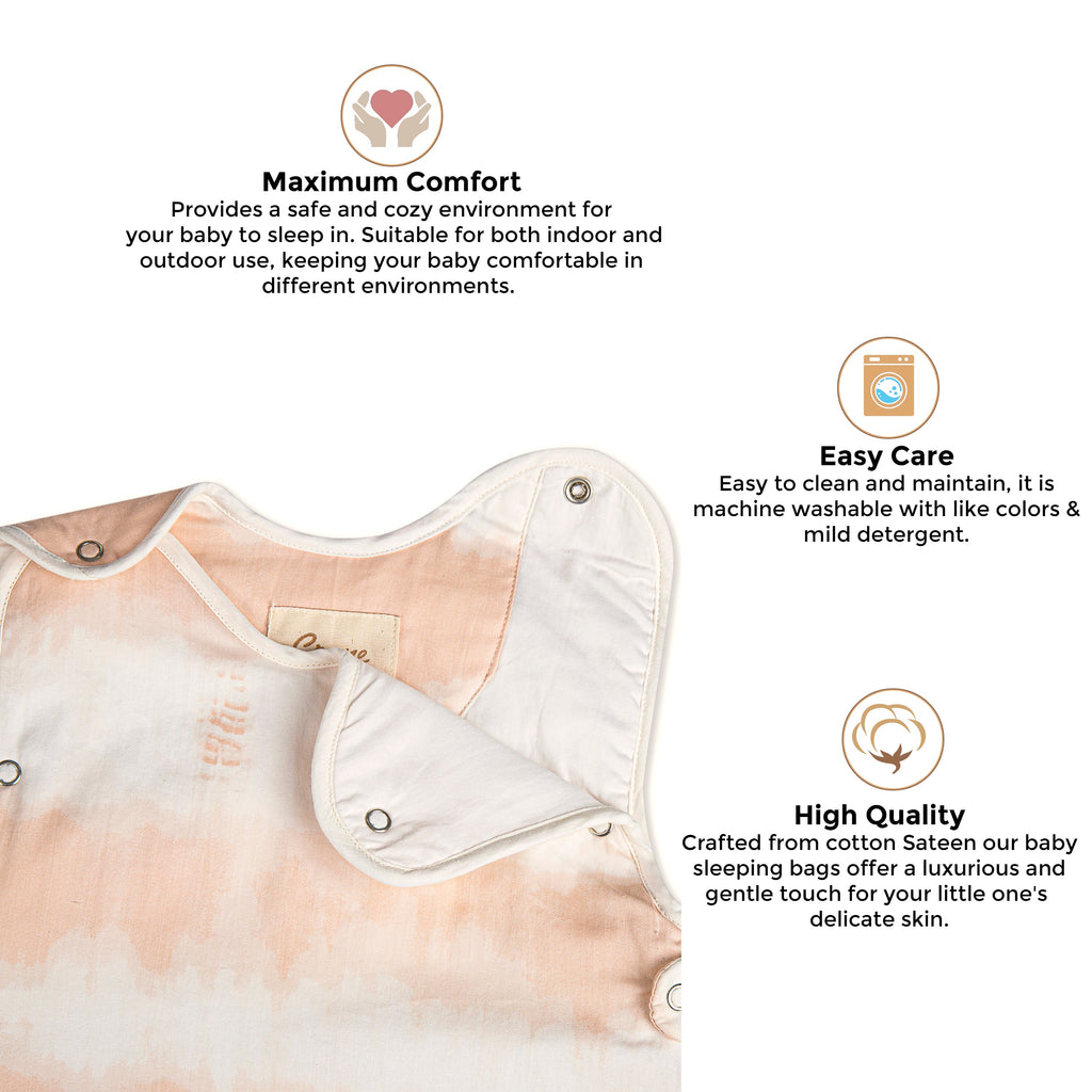Crane Baby Sleeping Bag - Parker Tie-Dye (Cotton Sateen 0-9mo.)