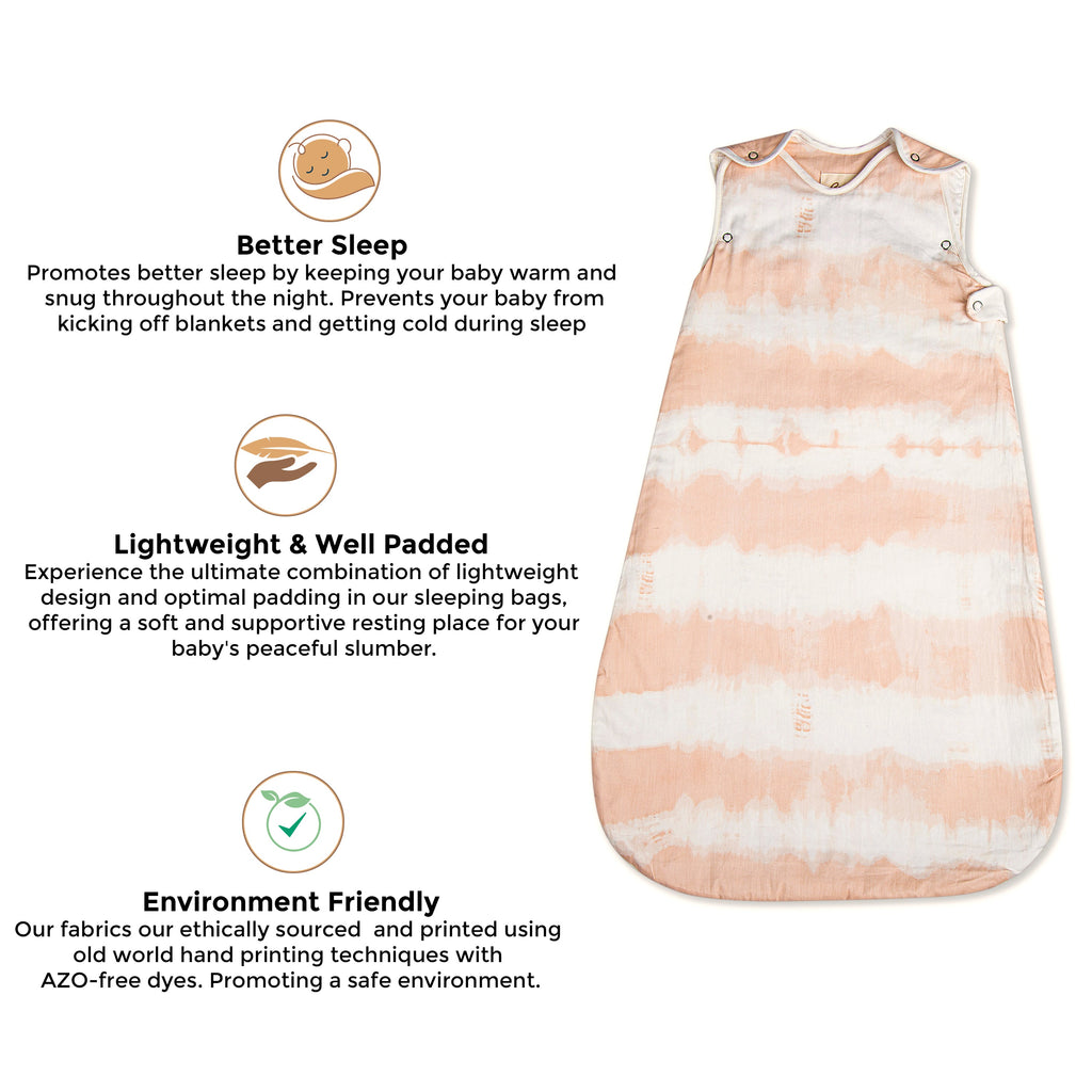 Crane Baby Sleeping Bag - Parker Tie-Dye (Cotton Sateen 0-9mo.)