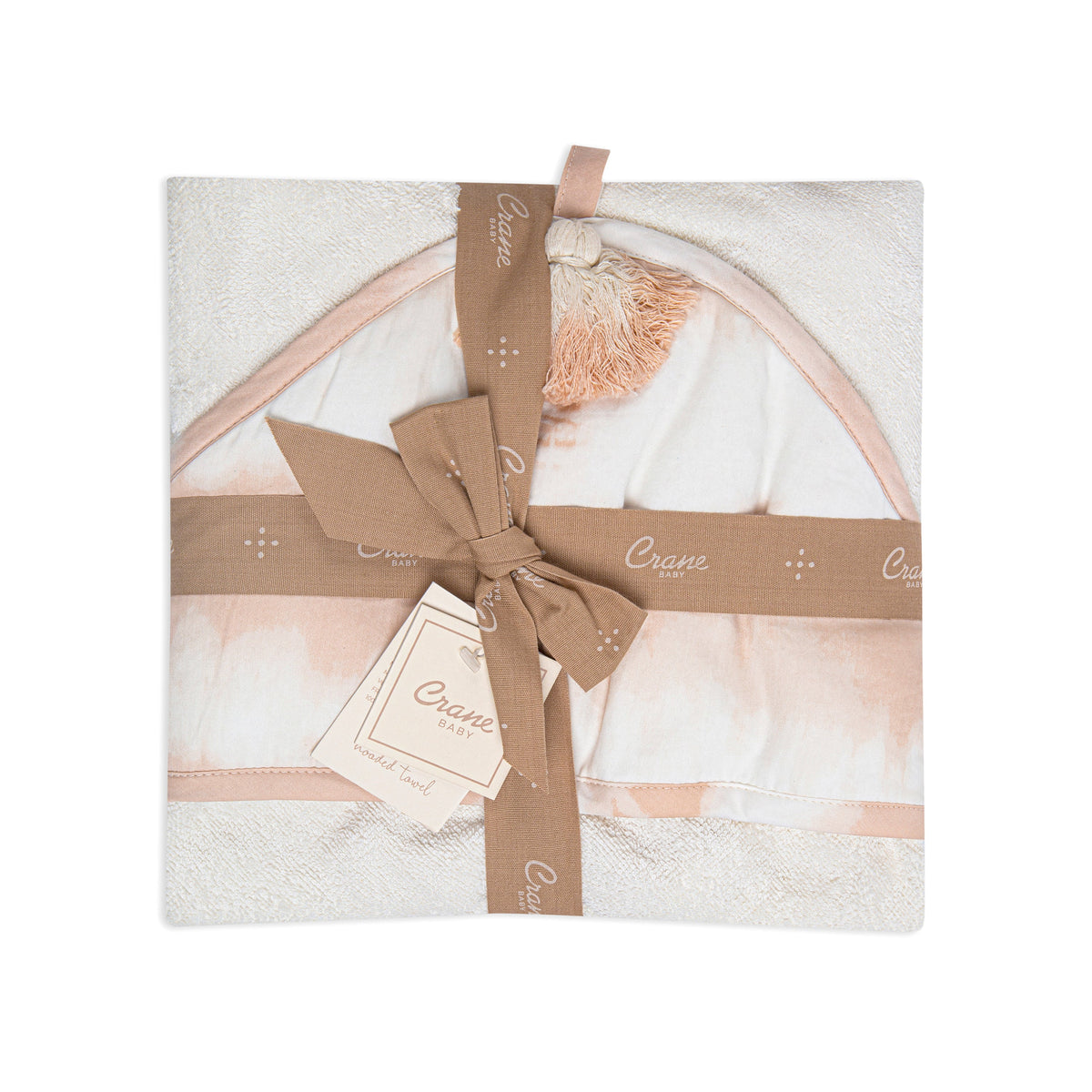 Crane Baby Hooded Towel - Parker Tie-Dye