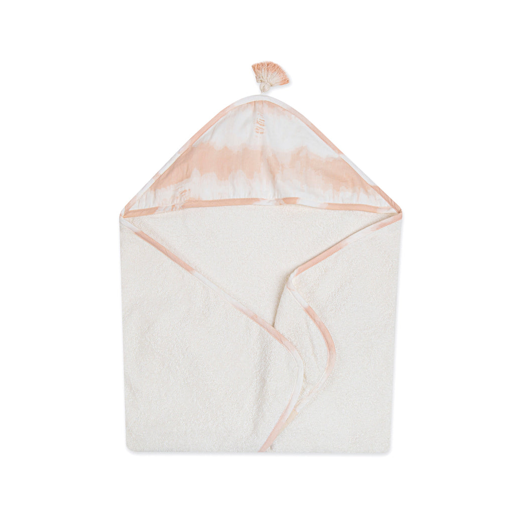 Crane Baby Hooded Towel - Parker Tie-Dye