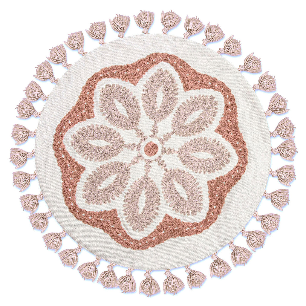 Crane Baby Parker Collection Mandala Pillow