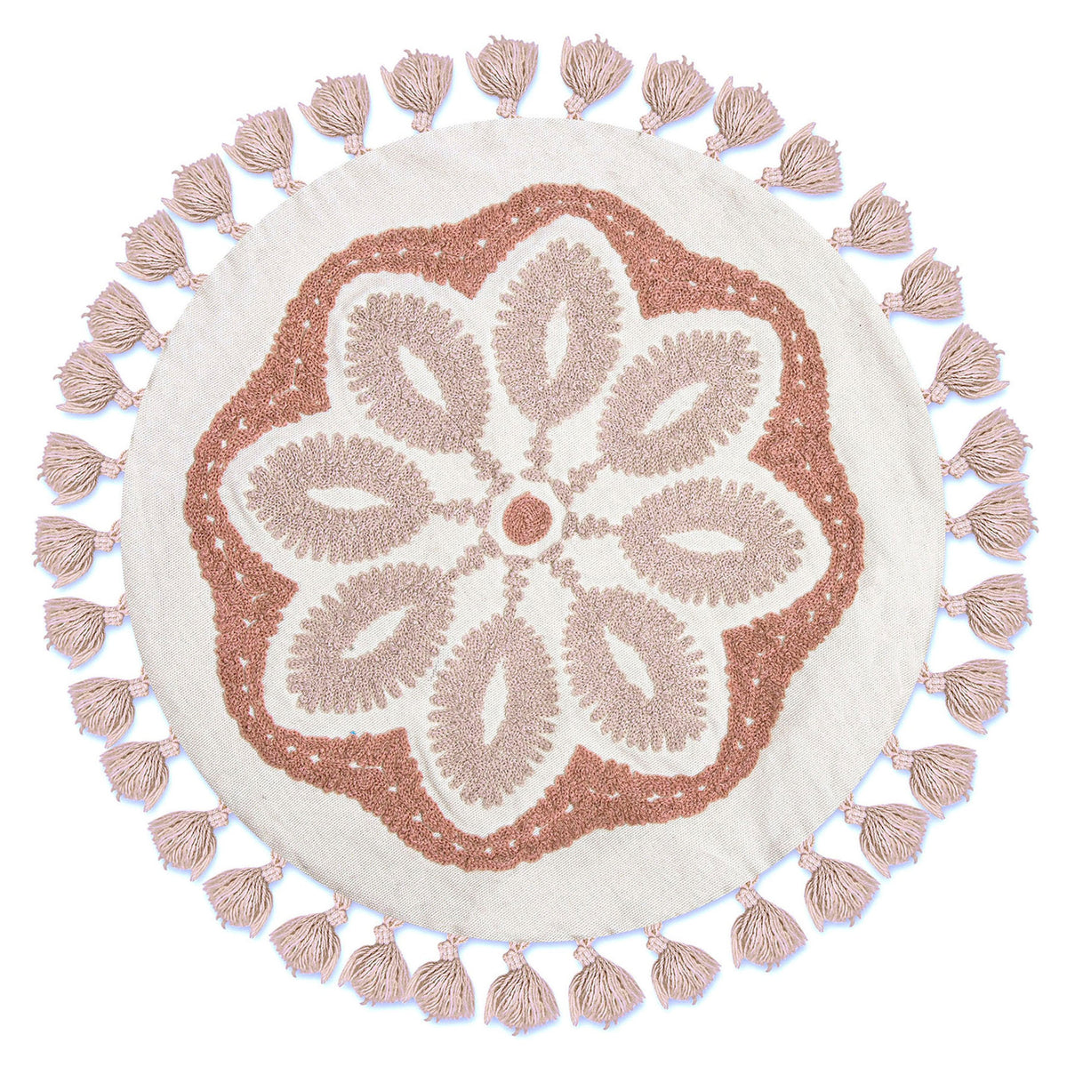 Crane Baby Parker Collection Mandala Pillow