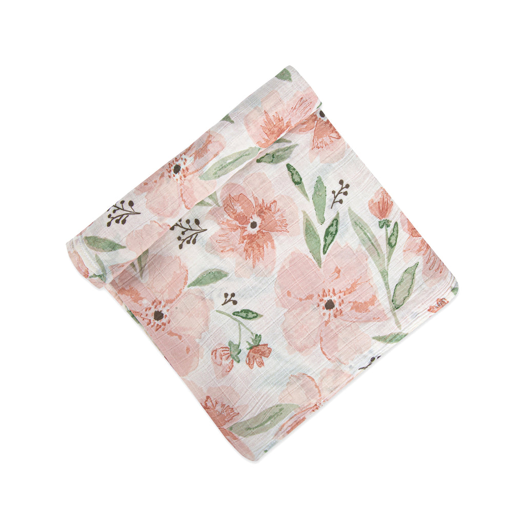 Crane Baby Single Swaddle Wrap - Parker Floral