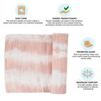Crane Baby Single Swaddle Wrap - Parker Tie-Dye