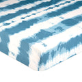 Crane Baby Crib Sheet - Caspian Tie-Dye
