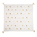 Crane Baby Pom Pom Quilted Blanket - Kendi