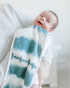Crane Baby Burp Cloth Set - Caspian Whale
