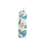 Crane Baby Single Swaddle Wrap - Caspian Whale Print