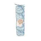 Crane Baby Single Swaddle Wraps - Caspian Indigo Print