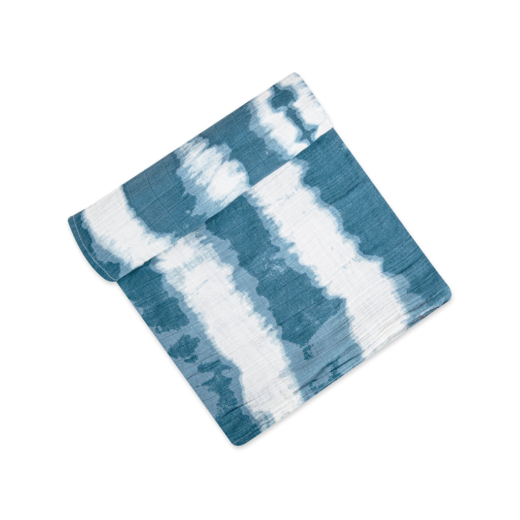 Crane Baby Single Swaddle Wrap - Caspian Tie-Dye