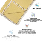 Crane Baby 6 Layer Muslin Blanket  - Ochre
