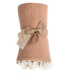 Crane Baby 6 Layer Muslin Blanket - Copper