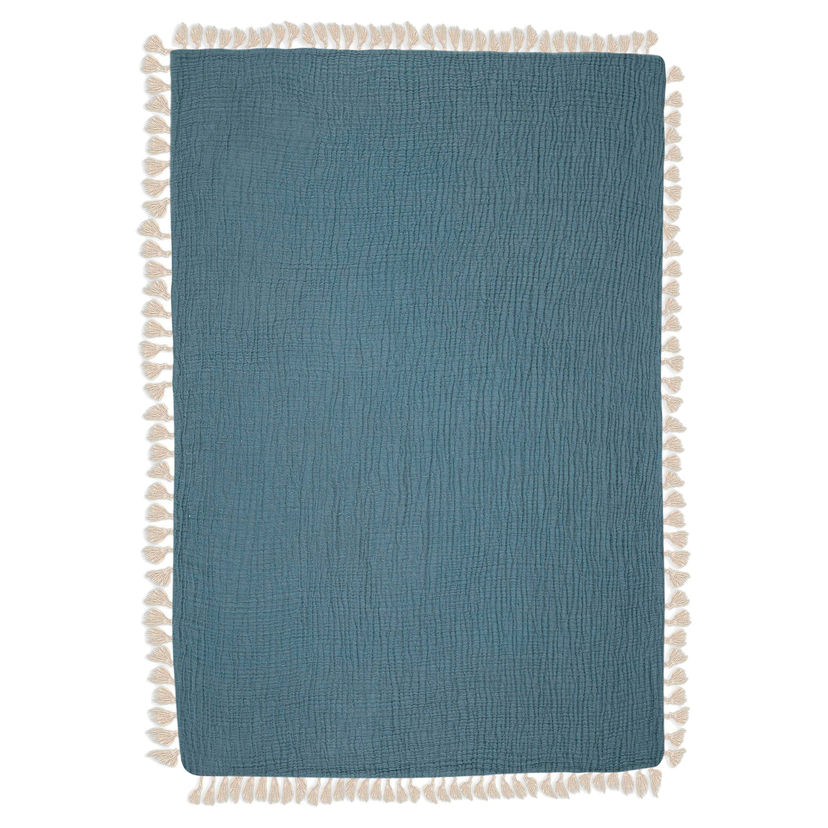 Crane Baby 6 Layer Muslin Blanket - Riverstone