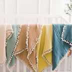 Crane Baby 6 Layer Muslin Blanket - Riverstone