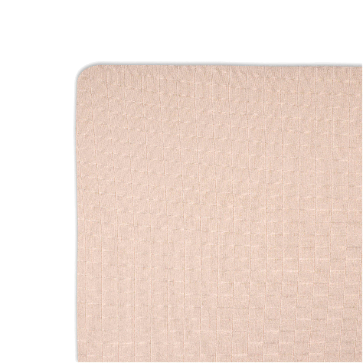 Crane Baby Crib Fitted Sheet - Muslin Desert Rose